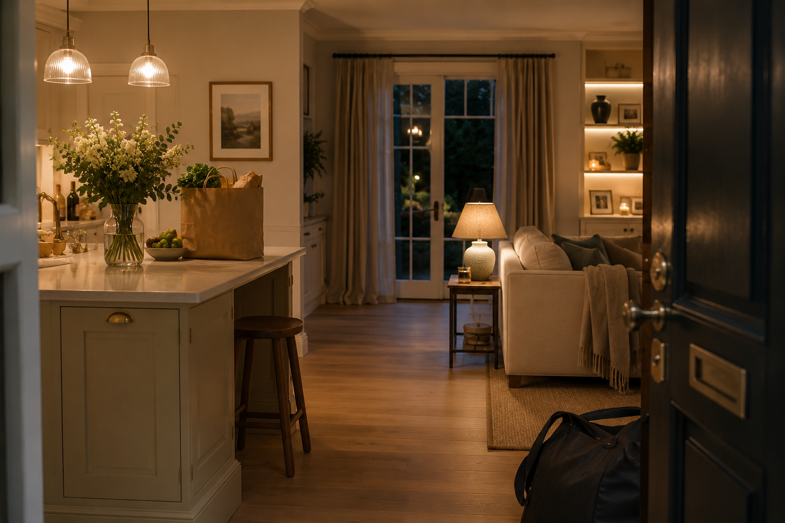 Beautifully prepared home ready for the owner's return